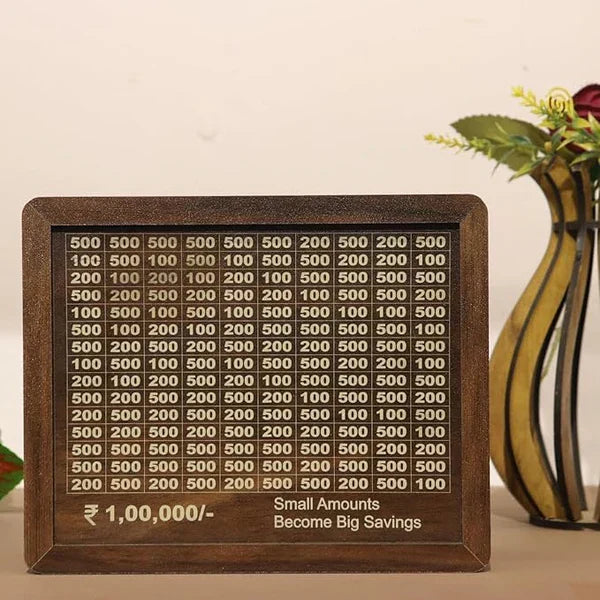 Savings Challenge Piggy Bank